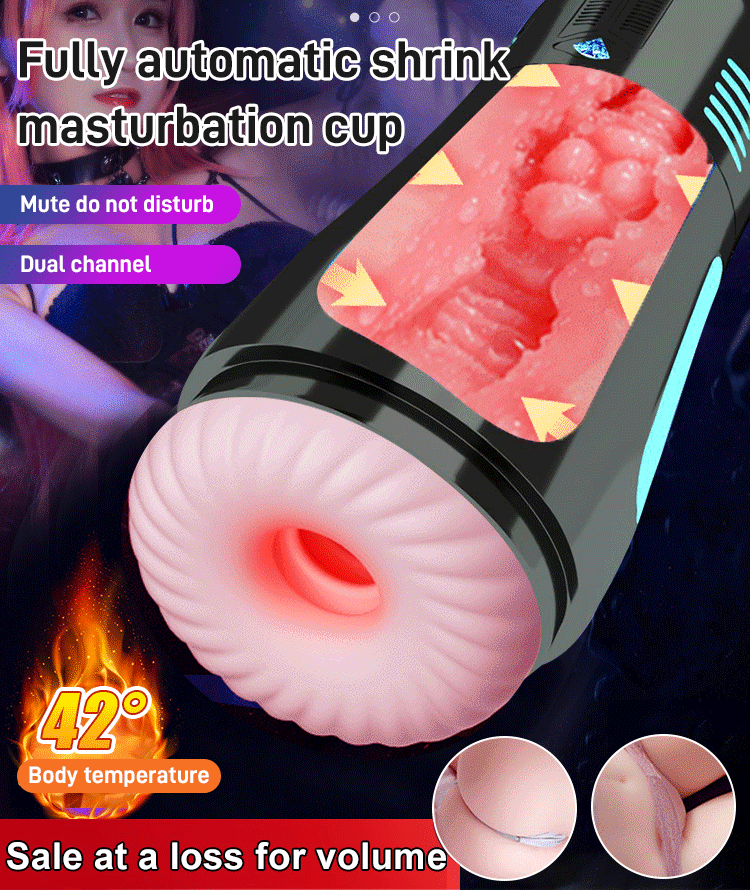 LAST DAY -80% OFF 🔥[Discreet Delivery] Fully Automatic, Hands-Free Retractable Relaxation Cup👌